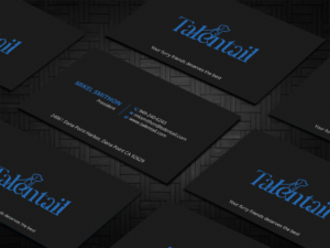 Visitenkarten-Design von DesignShout für Australia Talentail Pty Ltd | Design: #26715755