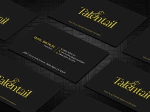 Visitenkarten-Design von DesignShout für Australia Talentail Pty Ltd | Design: #26715758