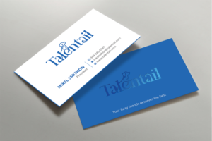 Visitenkarten-Design von DesignShout für Australia Talentail Pty Ltd | Design: #26715777