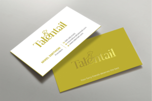 Visitenkarten-Design von DesignShout für Australia Talentail Pty Ltd | Design: #26715778