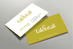 Visitenkarten-Design von DesignShout für Australia Talentail Pty Ltd | Design: #26715780