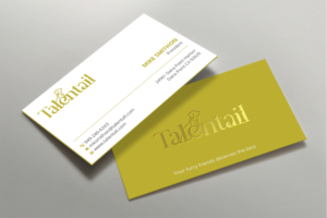 Visitenkarten-Design von DesignShout für Australia Talentail Pty Ltd | Design: #26715843