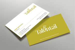 Visitenkarten-Design von DesignShout für Australia Talentail Pty Ltd | Design: #26715846