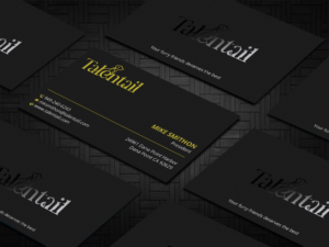 Visitenkarten-Design von DesignShout für Australia Talentail Pty Ltd | Design: #26715874