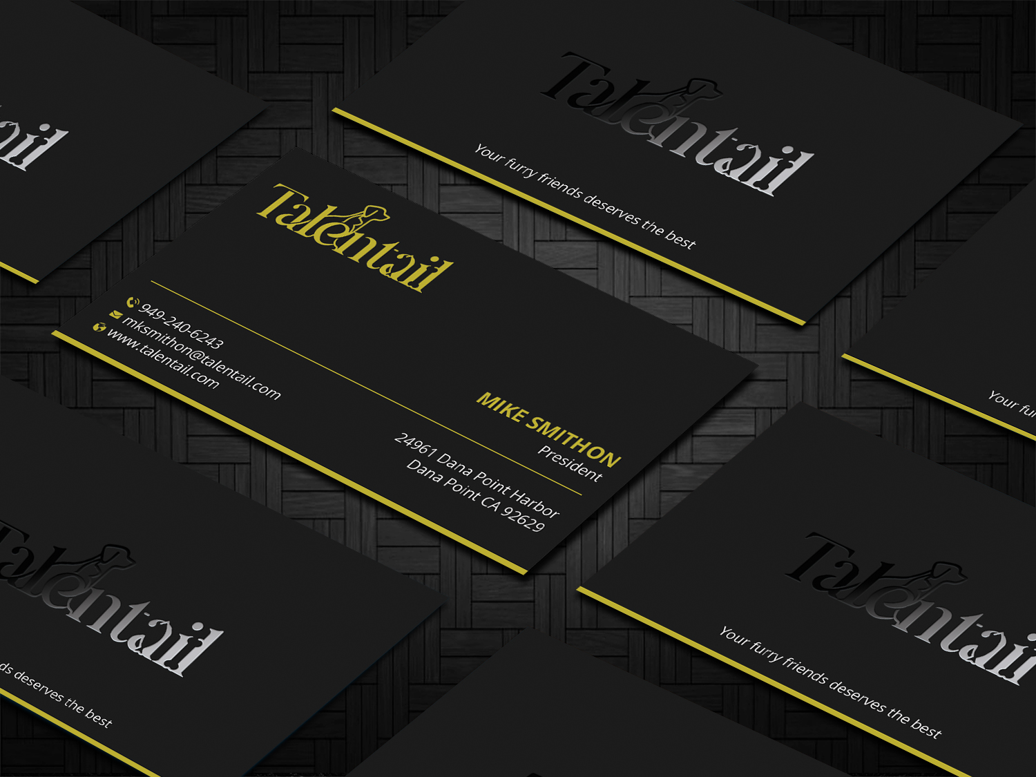 Diseño de Tarjeta de Presentación por DesignShout para Australia Talentail Pty Ltd | Diseño #26715884