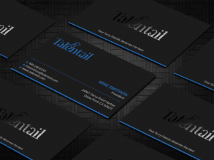 Visitenkarten-Design von DesignShout für Australia Talentail Pty Ltd | Design: #26715886