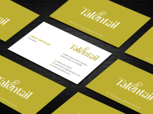 Visitenkarten-Design von DesignShout für Australia Talentail Pty Ltd | Design: #26715908
