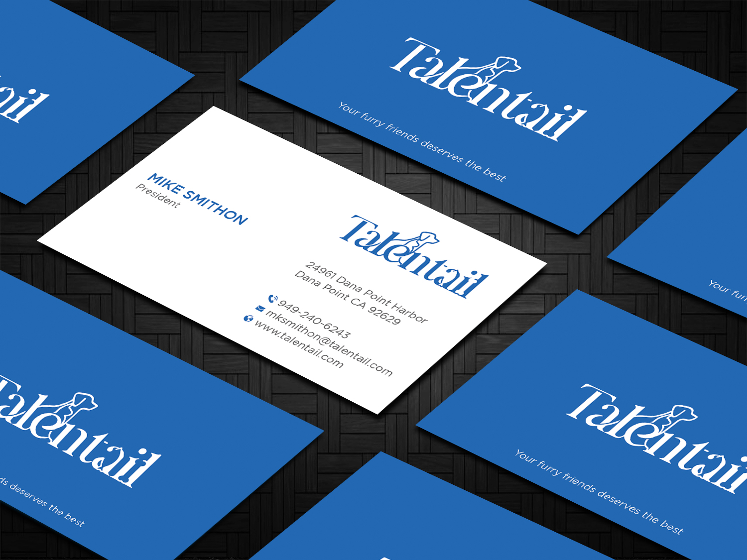Diseño de Tarjeta de Presentación por DesignShout para Australia Talentail Pty Ltd | Diseño #26715909