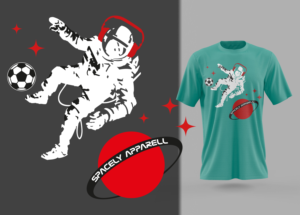 Spacely Apparel | Diseño de Camiseta por Al Pech