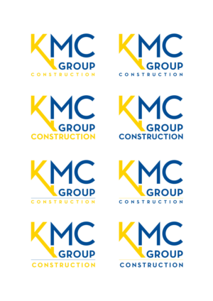 LOGO: as per upload, KMC Group. TAGLINE: Construction | Logo Design by Atvento Graphics