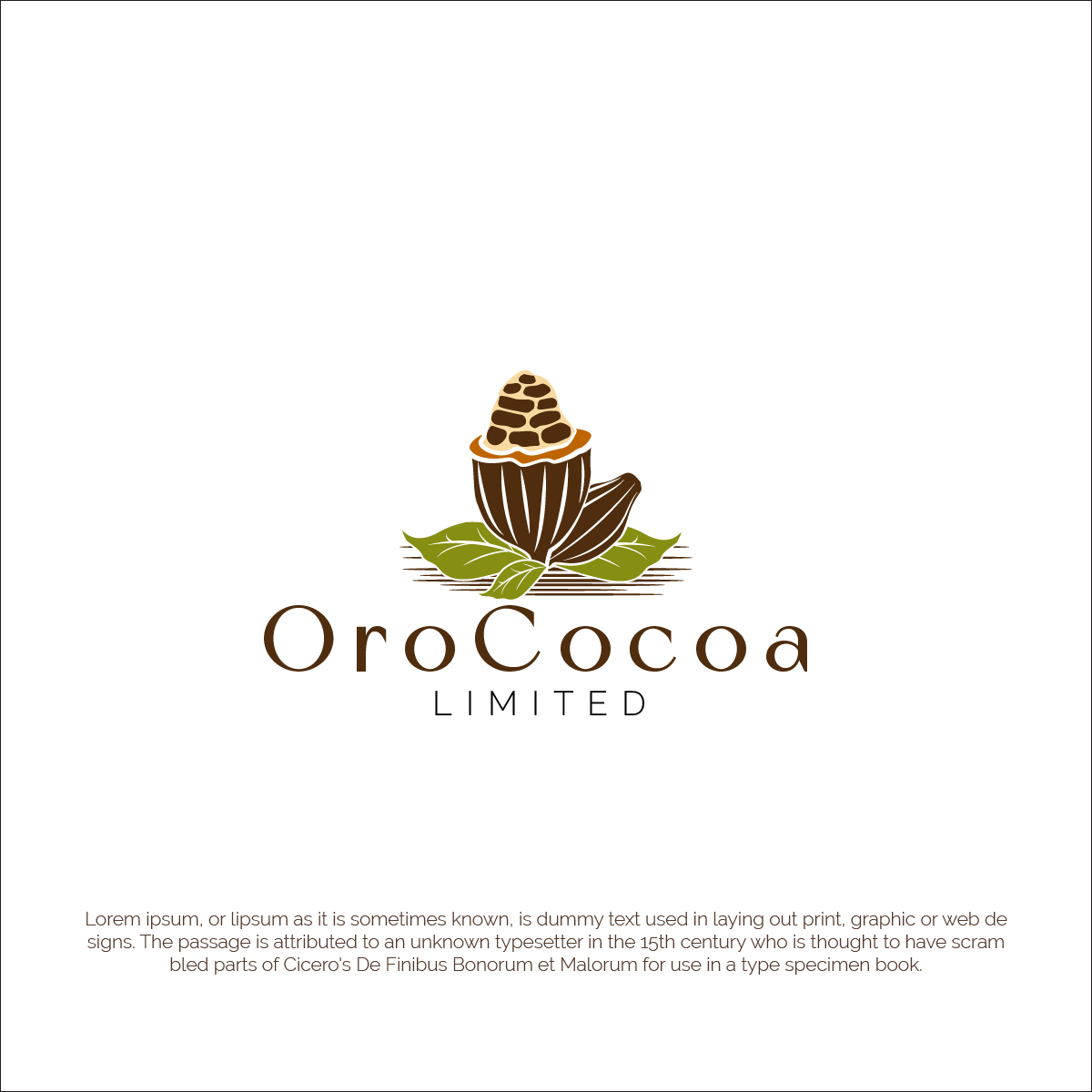 Logo-Design von creative.bugs für OroCocoa Limited | Design #26713846
