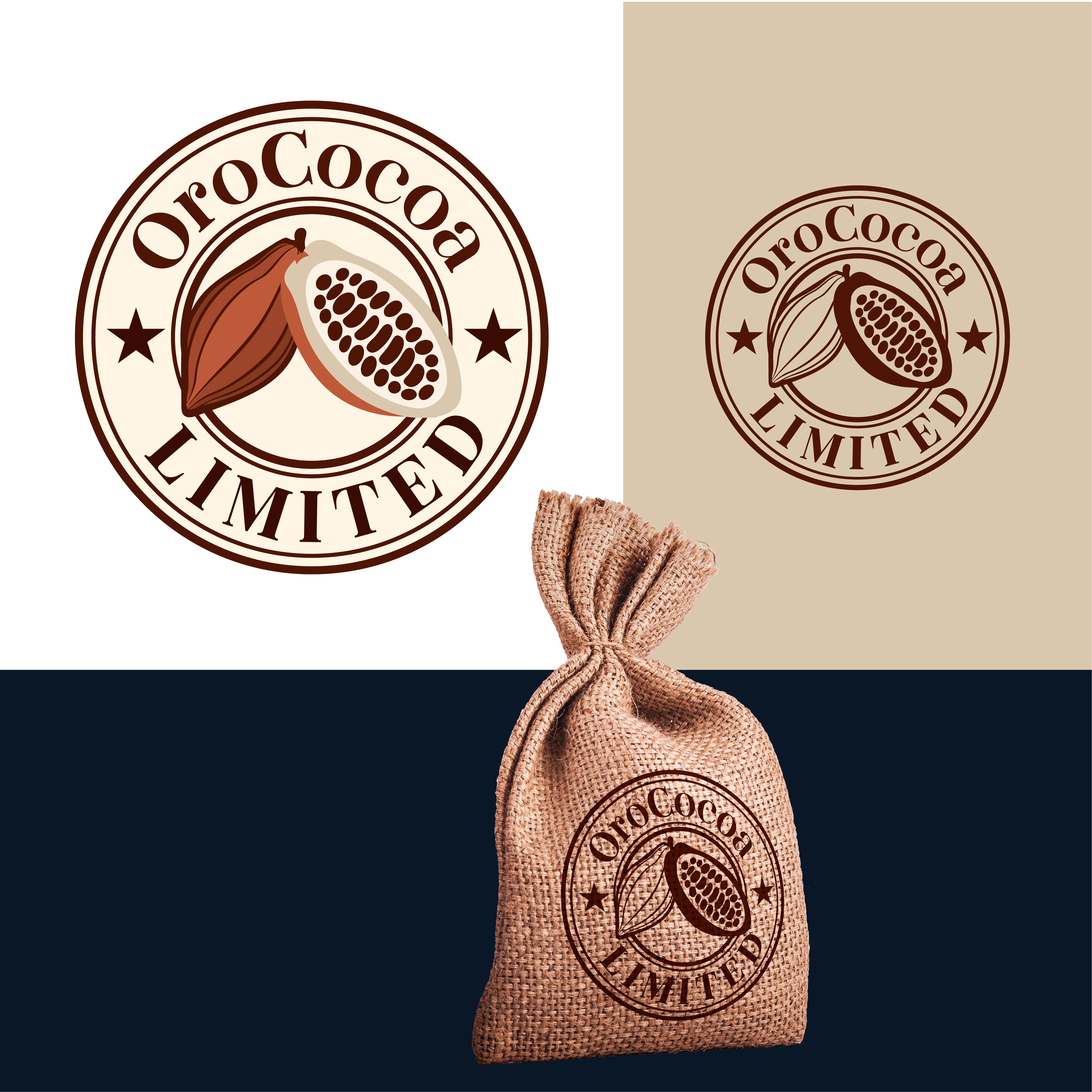 Logo Design by The Seventh Key Magic for OroCocoa Limited | Design: #26718053