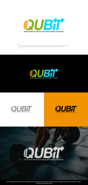 QUBIT | Logo Design by Kim Ji