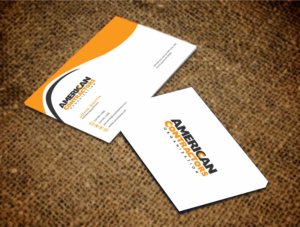 Diseño de Tarjeta de Presentación por Crea8iveMind para American Contractors Organization  | Diseño: #26726483