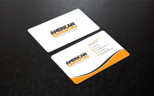 Diseño de Tarjeta de Presentación por Crea8iveMind para American Contractors Organization  | Diseño: #26726489