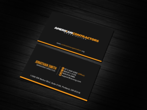 Diseño de Tarjeta de Presentación por Creations Box 2015 para American Contractors Organization  | Diseño: #26725138