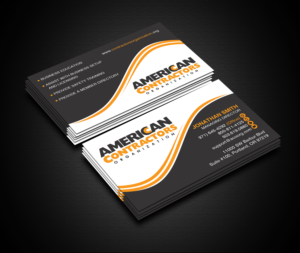 Diseño de Tarjeta de Presentación por Creations Box 2015 para American Contractors Organization  | Diseño: #26725139
