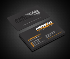 Diseño de Tarjeta de Presentación por Creations Box 2015 para American Contractors Organization  | Diseño: #26726713