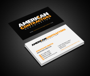 Diseño de Tarjeta de Presentación por Creations Box 2015 para American Contractors Organization  | Diseño: #26726715