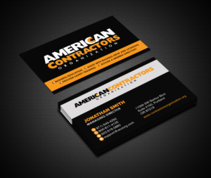 Diseño de Tarjeta de Presentación por Creations Box 2015 para American Contractors Organization  | Diseño: #26726724
