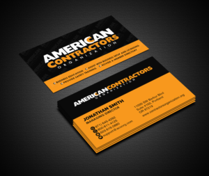 Diseño de Tarjeta de Presentación por Creations Box 2015 para American Contractors Organization  | Diseño: #26726828