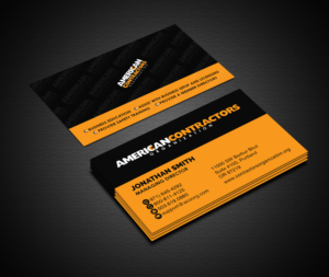 Diseño de Tarjeta de Presentación por Creations Box 2015 para American Contractors Organization  | Diseño: #26726829