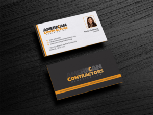 American Contractors Org Business card | Diseño de Tarjeta de Presentación por HYPdesign
