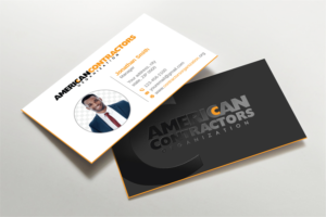 Diseño de Tarjeta de Presentación por LAXMI DESIGNHUB para American Contractors Organization  | Diseño: #26725390