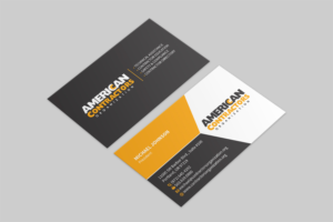 Diseño de Tarjeta de Presentación por MDesign para American Contractors Organization  | Diseño: #26716032