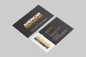American Contractors Org Business card | Diseño de Tarjeta de Presentación por MDesign