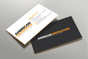 Diseño de Tarjeta de Presentación por DesignShout para American Contractors Organization  | Diseño: #26718471