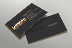 Diseño de Tarjeta de Presentación por DesignShout para American Contractors Organization  | Diseño: #26718538