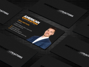 Visitenkarten-Design von DesignShout für American Contractors Organization  | Design: #26718678