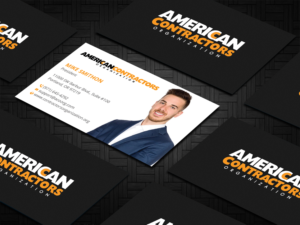 Visitenkarten-Design von DesignShout für American Contractors Organization  | Design: #26718691