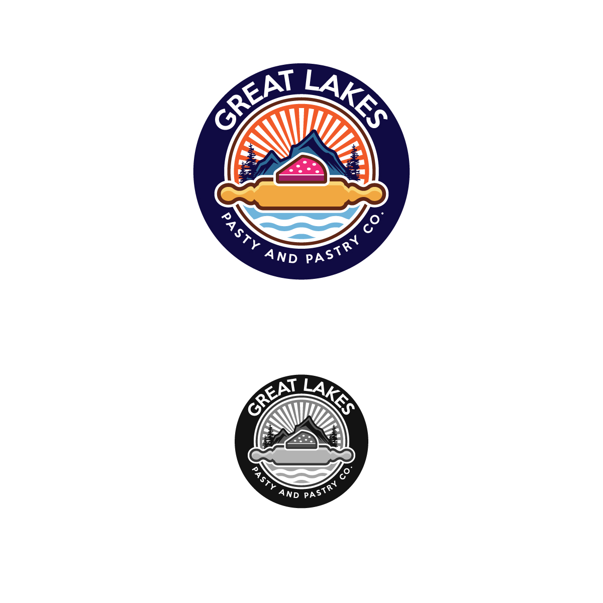 Logo Design by Graphic Bricks for Great Lakes Pasty and Pastry Co. | Design #26712383