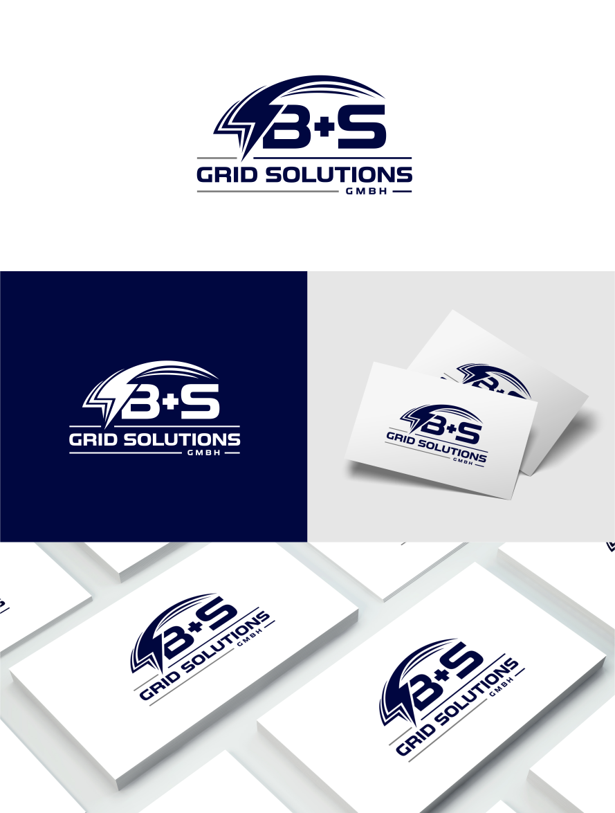 Logo-Design von artswolf für B+S gridsolutions GmbH | Design #27139971