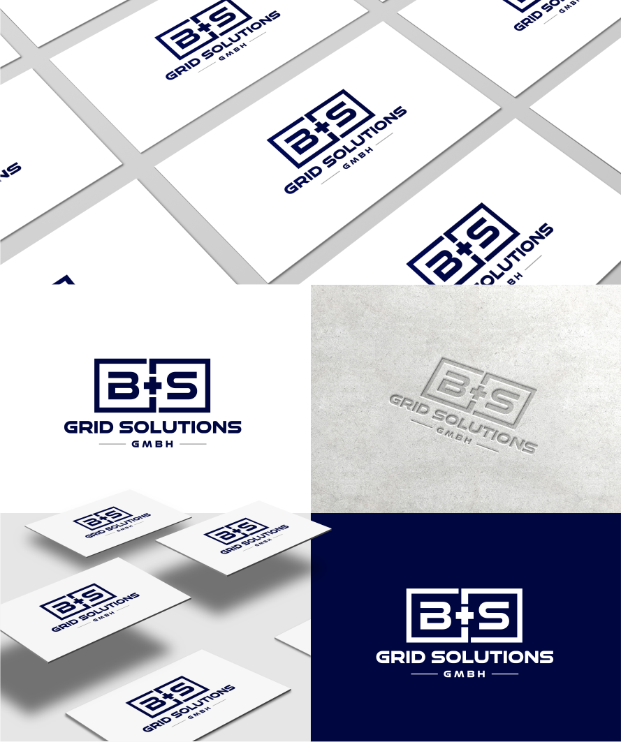 Logo-Design von artswolf für B+S gridsolutions GmbH | Design #27139972
