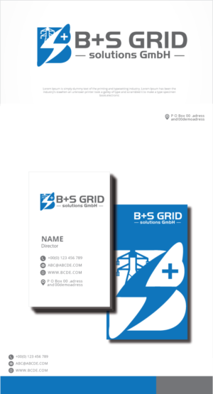 Logo-Design von graphicevolution für B+S gridsolutions GmbH | Design: #26713050