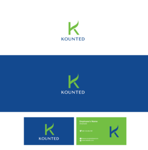 (1) Kounted (2) Kountedlive (3) KountedPayroll | Logo Design by lnb...