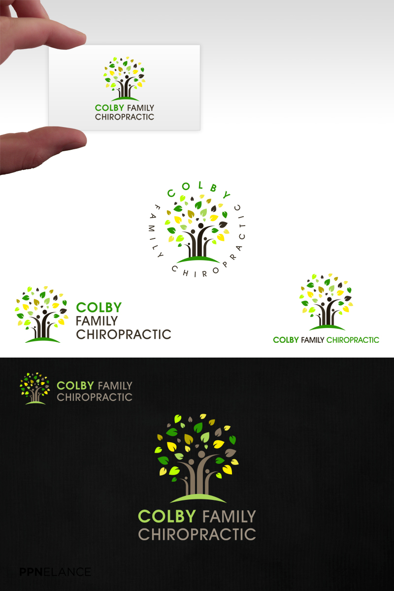 Logo Design by ppnelance for Colby Family Chiropractic | Design #740372