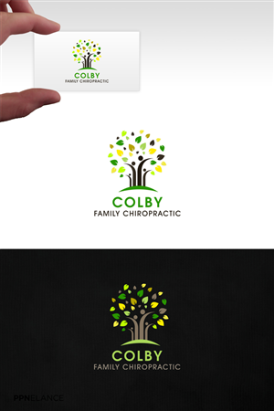 Logo Design by ppnelance for Colby Family Chiropractic | Design: #740714