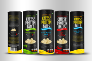 Packaging design - PROTEIN BALLS | Diseño de Empaque por SAI DESIGNS