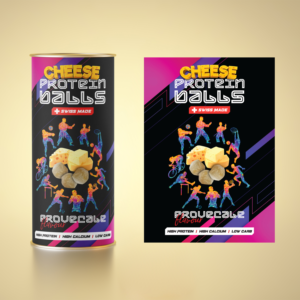 Packaging design - PROTEIN BALLS | Diseño de Empaque por Emmanuel Creations