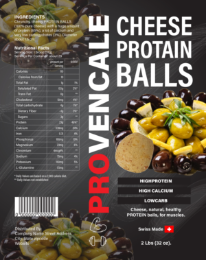 Packaging design - PROTEIN BALLS | Diseño de Empaque por Creative D2024