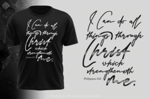 INSPIRA Ts Scripture T-shirt project 1 | T-shirt Design by gekgrfx