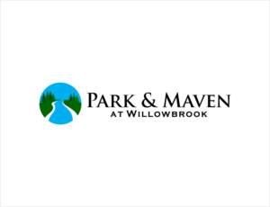 Park & Maven at Willowbrook ("at Willowbrook" should be quite small) | Logo Design by BNdesigner