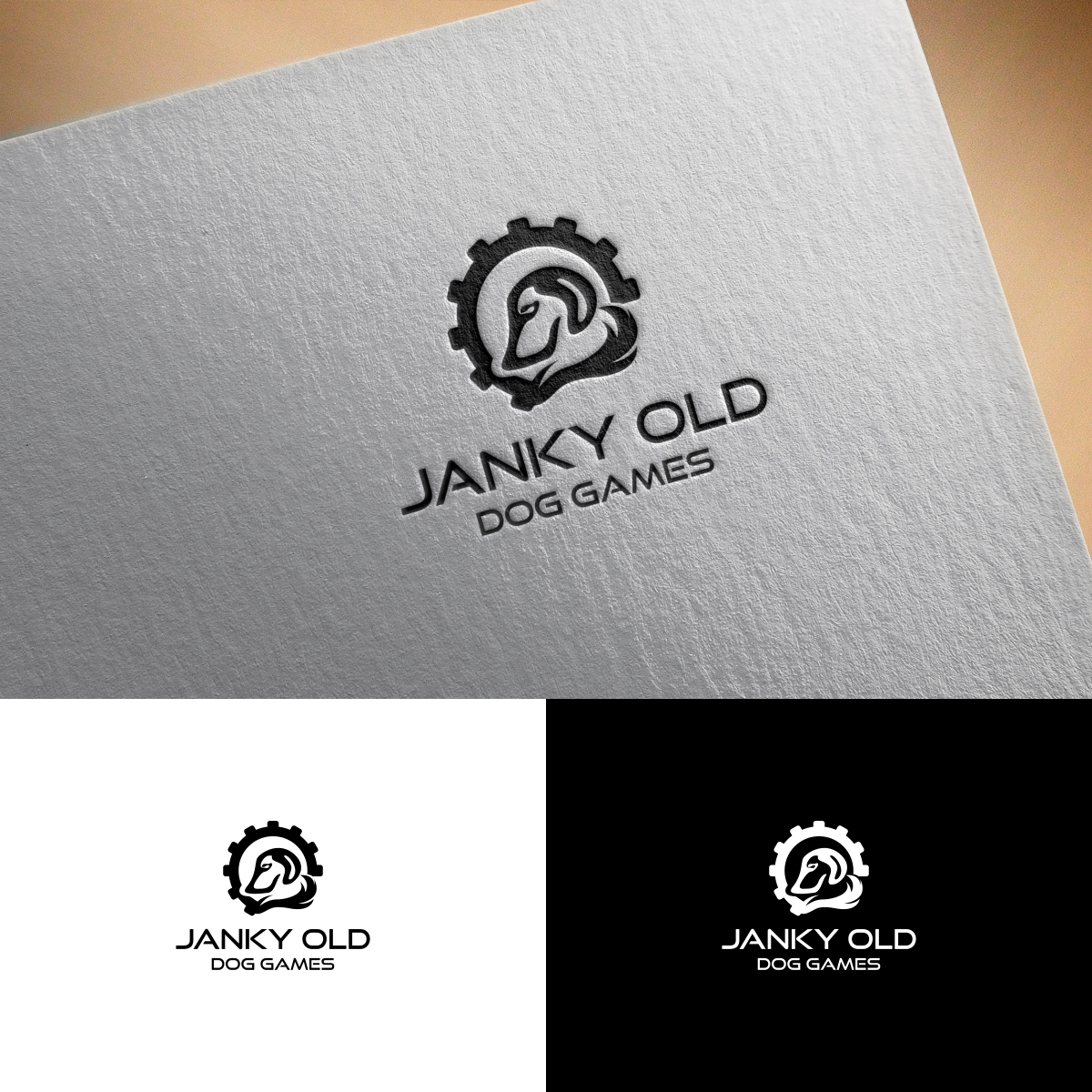 Logo Design by cahngevape for Janky Old Dog Studio | Design #26713972