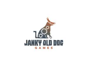 Janky Old Dog Games | Logo Design by Buck Tornado