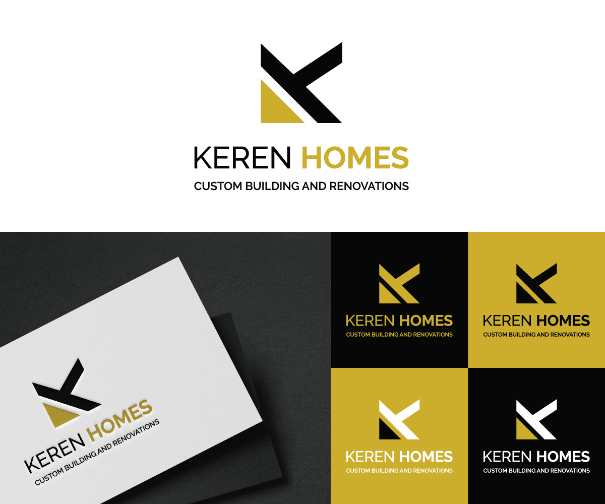 Design de Logo par blackowl8 pour Keren Homes, LLC | Design #26714812