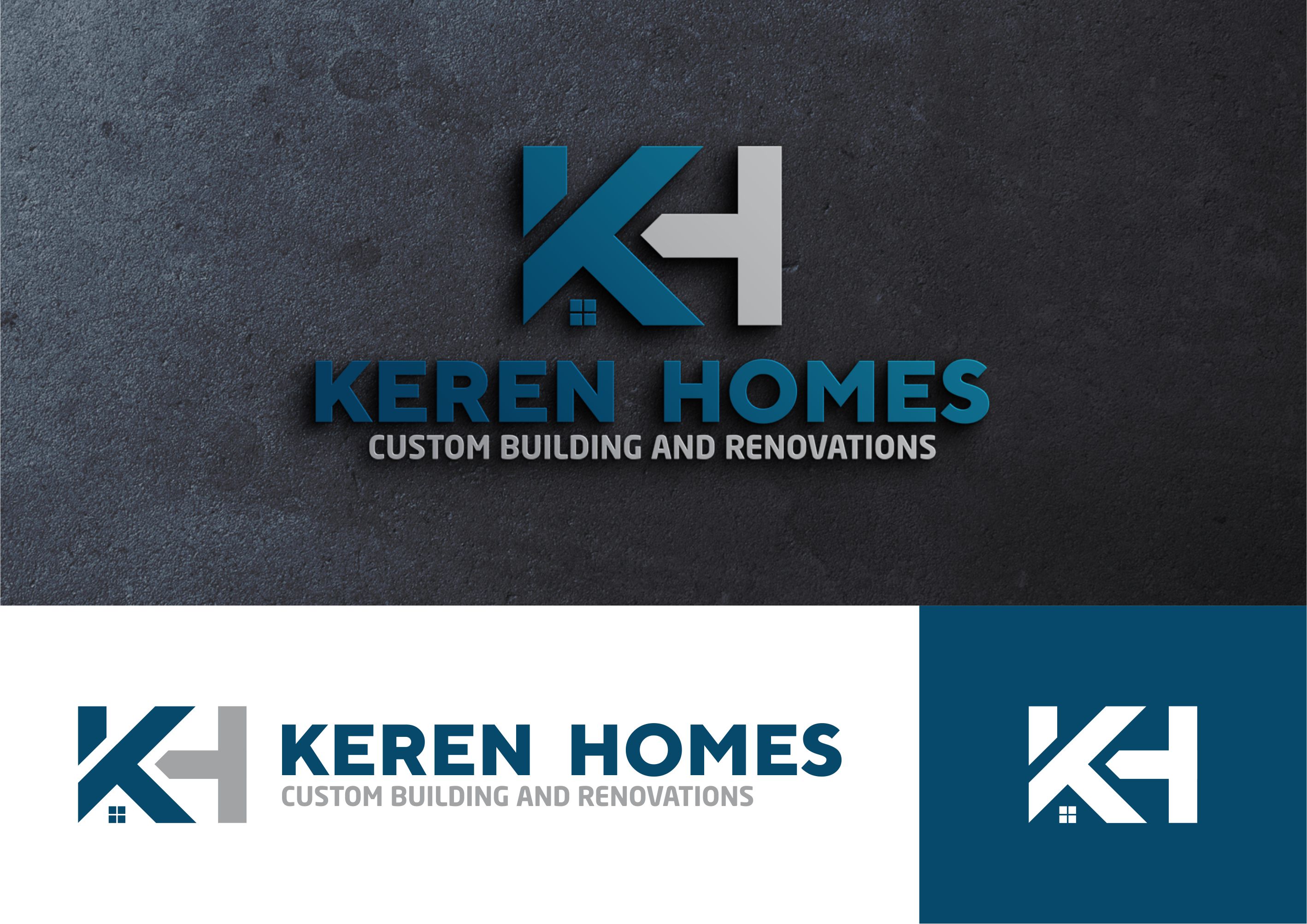 Logo Design by ammar_ed for Keren Homes, LLC | Design #26714071